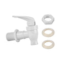 White B.P.A.-Free Water Dispenser Replacement Valve 4 Pack N370719