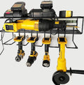 Heavy Duty Floating Tool Shelf 4-Pack Wall Mounted Steel Storage Rack W2023
