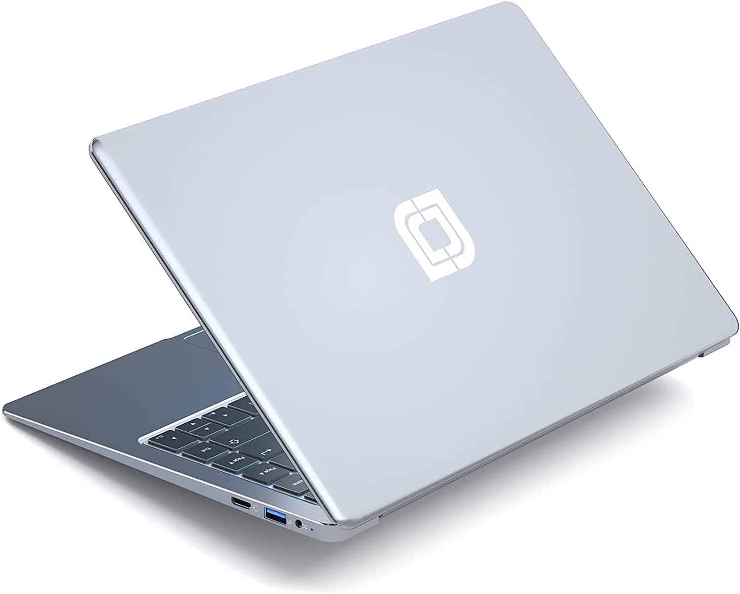 13.3 inch 8GB RAM 256GB ROM Celeron Windows 10 Thin and Light Laptop, Full HD 1080P Display, Gray W75151