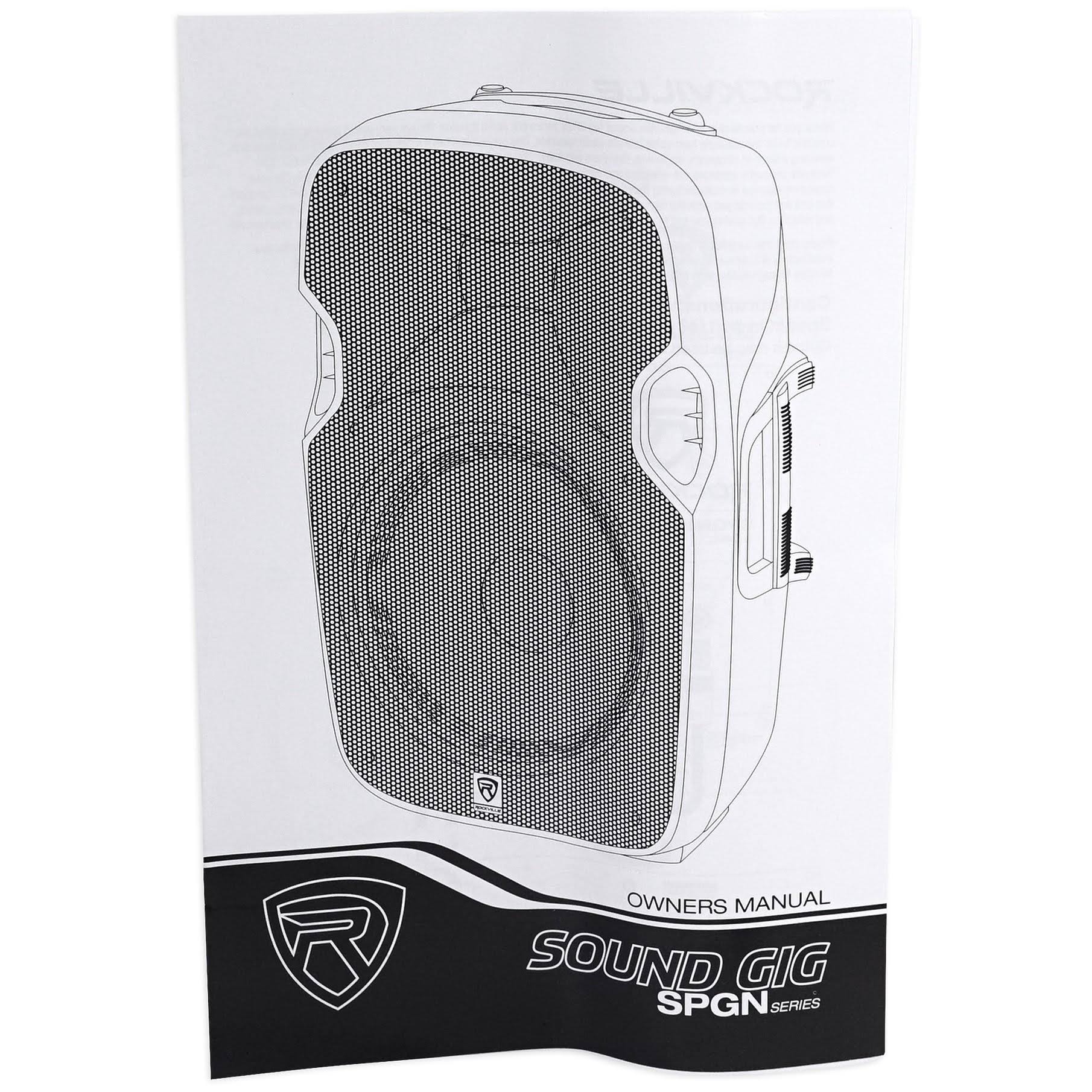 12x22 Passive 1200W DJ PA Speakers with Stands and Cables W834079