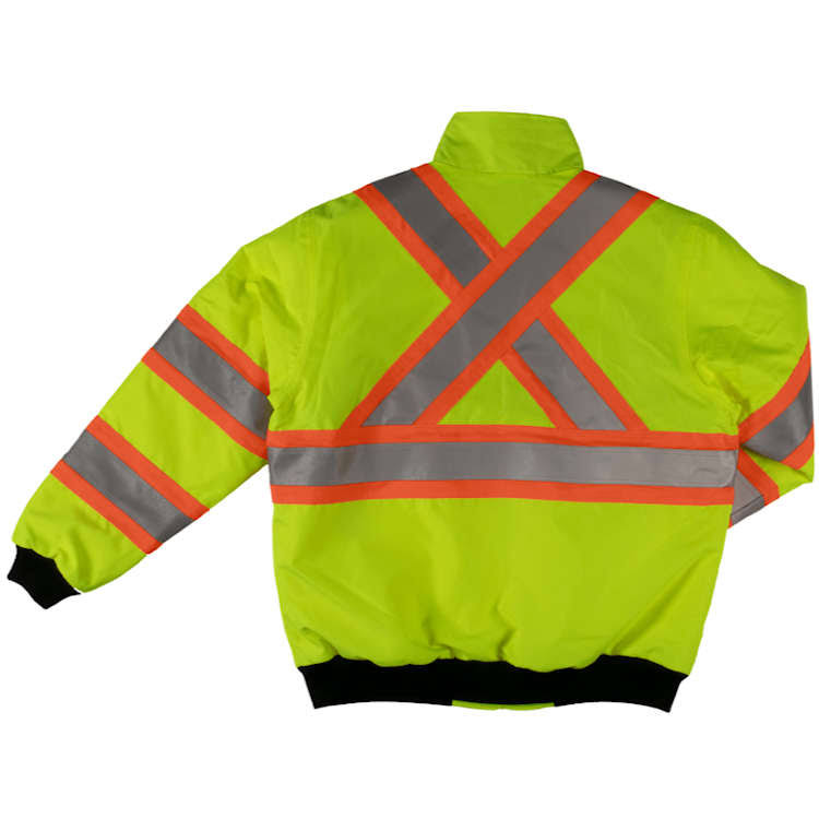 Black Sherpa Lined Safety Bomber XL C72753