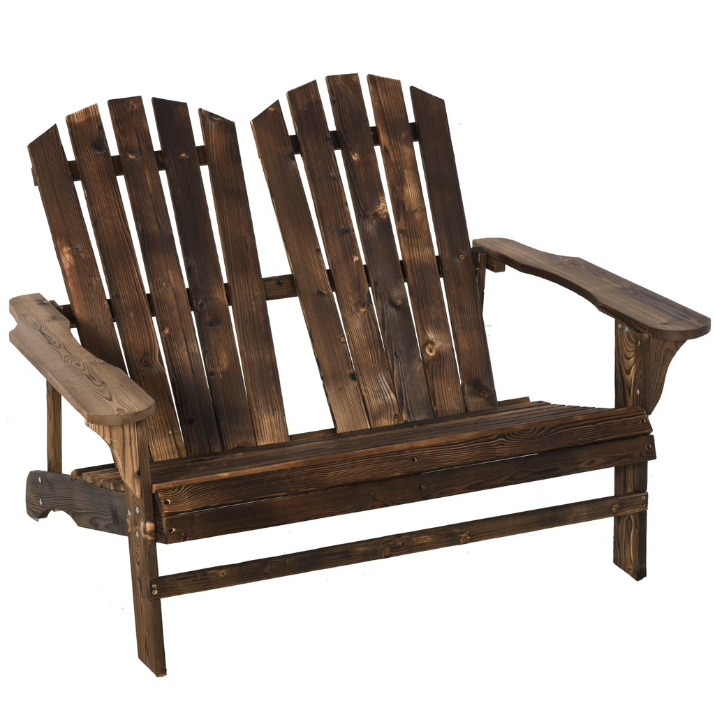 Brown Wooden Adirondack Chair C792287