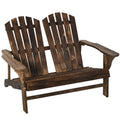 Brown Wooden Adirondack Chair C792287