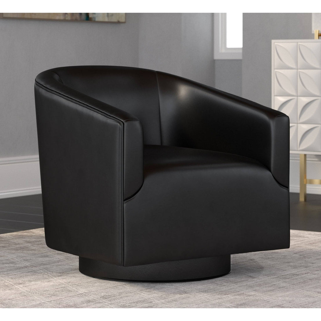 Black Swivel Chair W1074