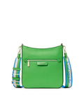 Pebbled Leather Messenger Crossbody R119322