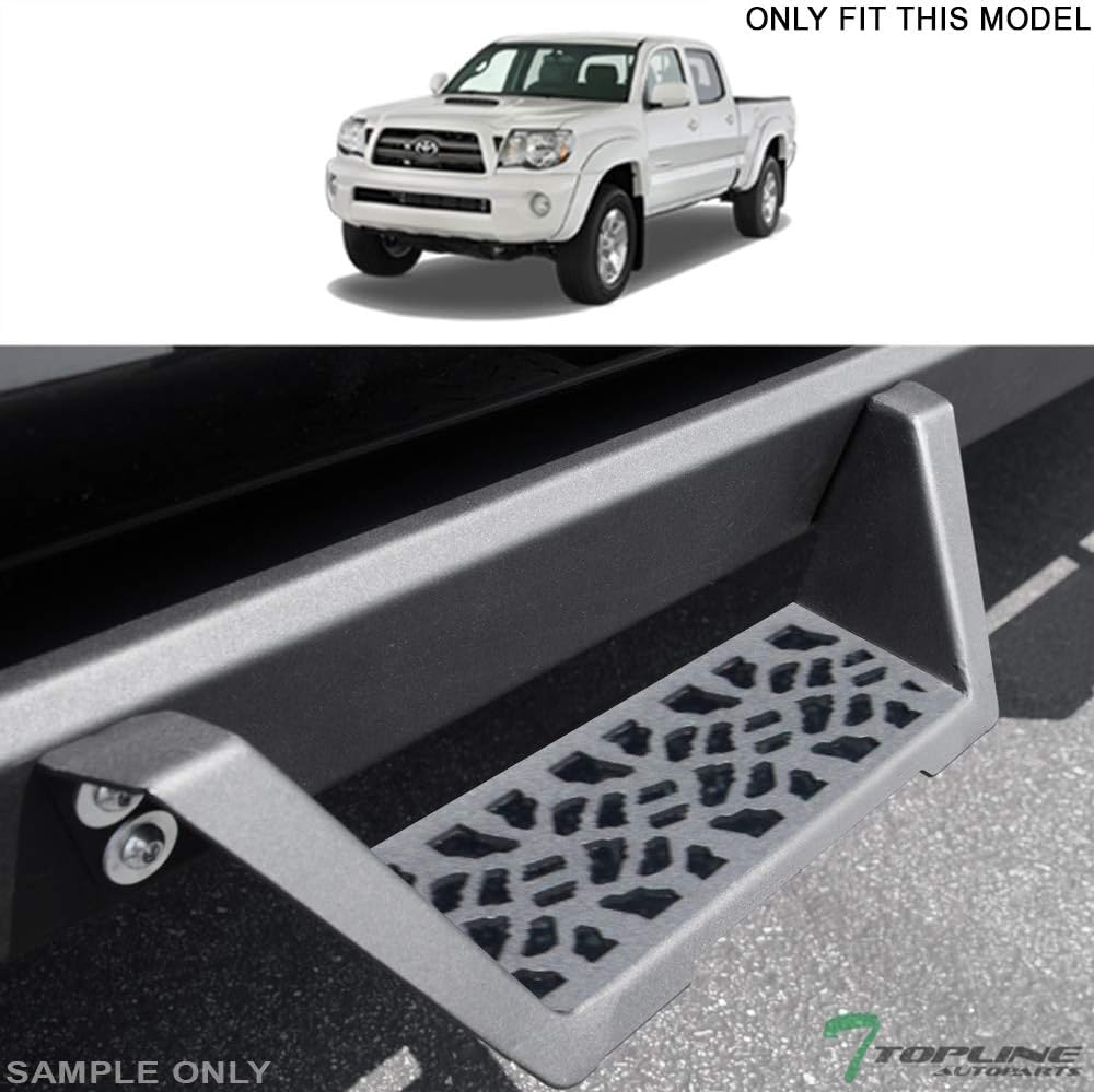 Matte Black Modular Drop Step Side Nerf Bars Rail Running Boards D285