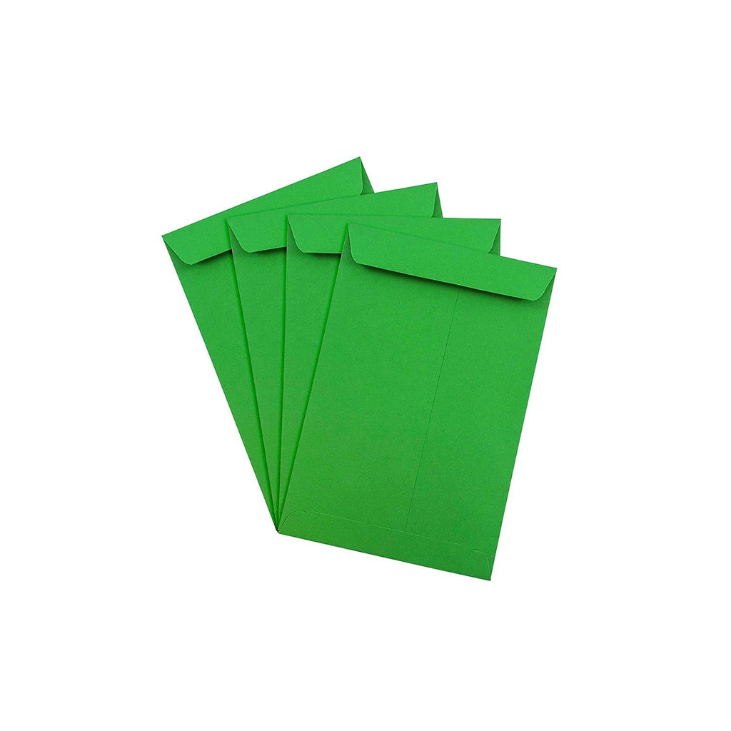Open End Catalog Envelope, 6 x 9.5, Green, 250/Pack Z5129