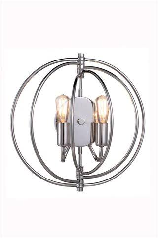 Polished Nickel Vienna Wall Lamp D251094