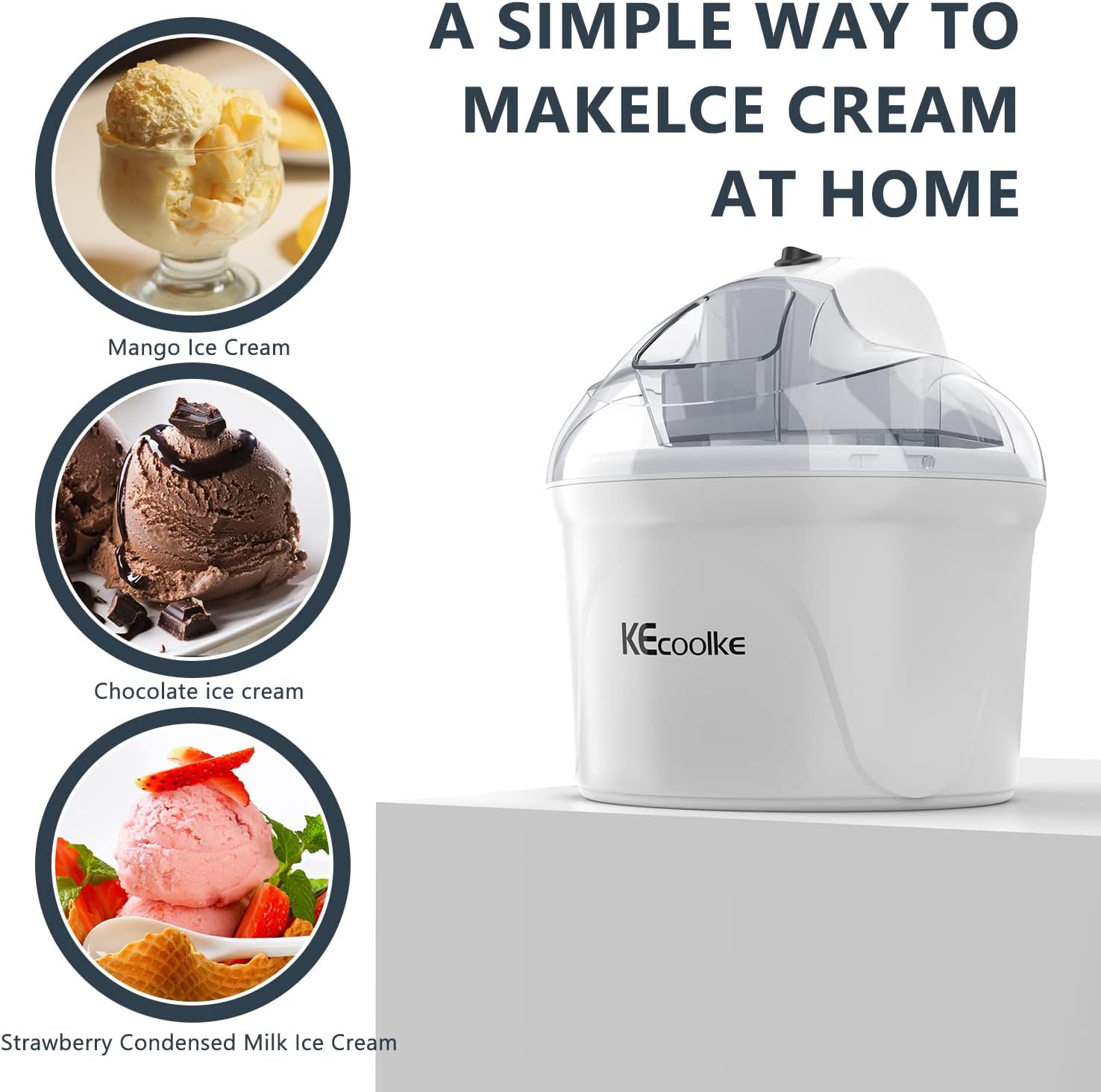 1.5 Quart Electric Ice Cream Maker P419