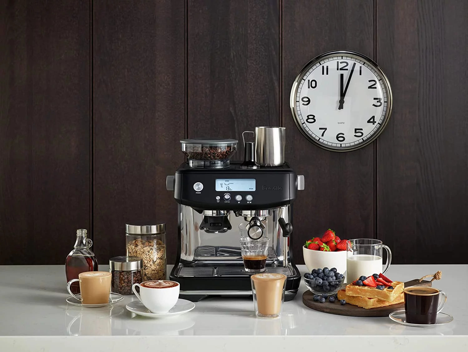 Black Truffle Espresso Coffee Machine V358576