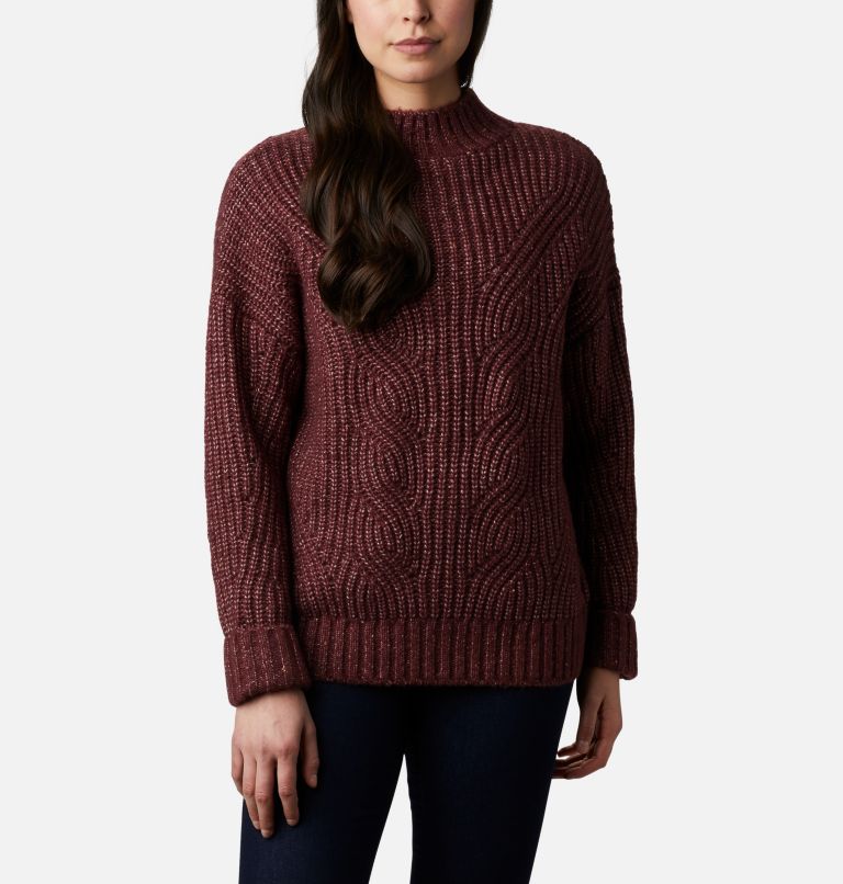 Red Women's Sweaters T10029