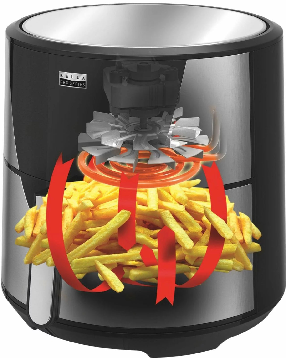 8-qt. Digital Air Fryer - Stainless Steel M9633