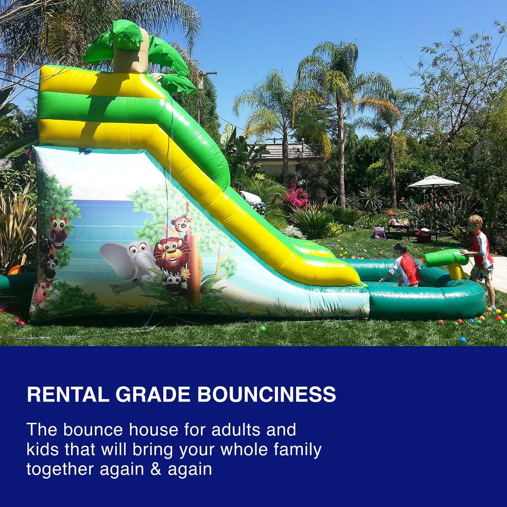 Inflatable Slide with Splash Pool J7459