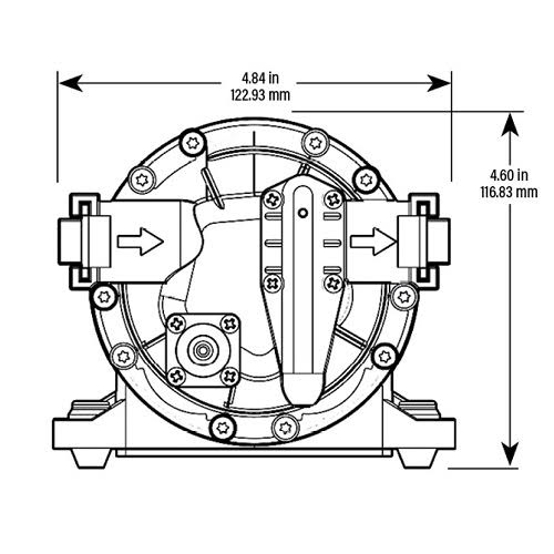 5.3 GPM Water Pump M9354