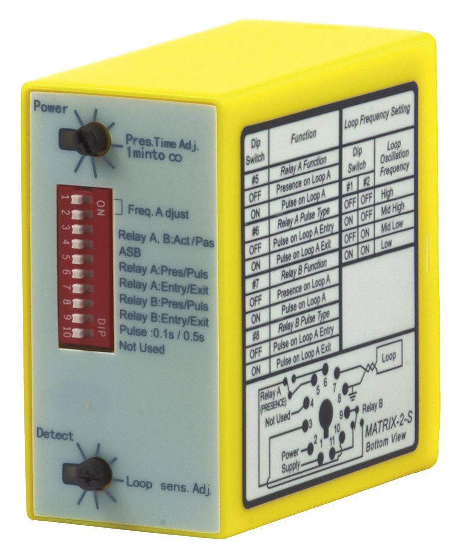 12 / 24 Volt Single Loop Detector D6019