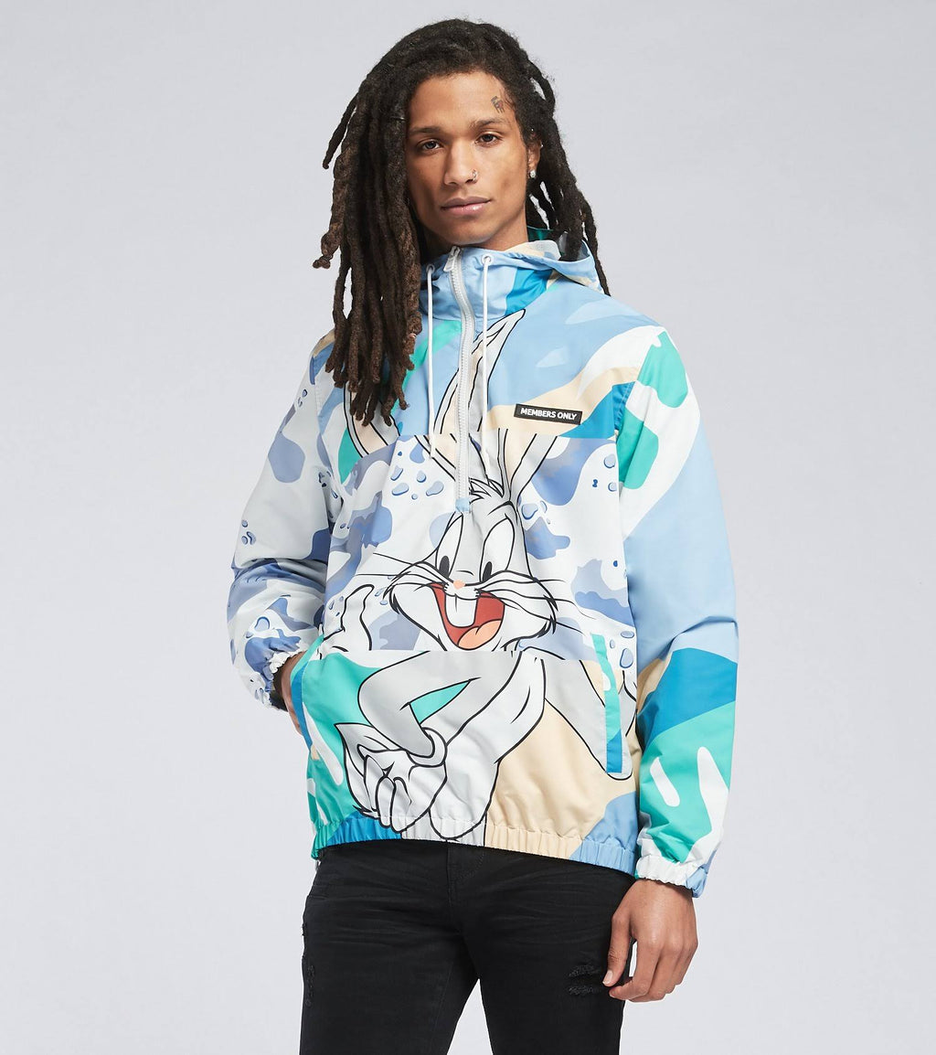 Camo Popover Windbreaker F3483