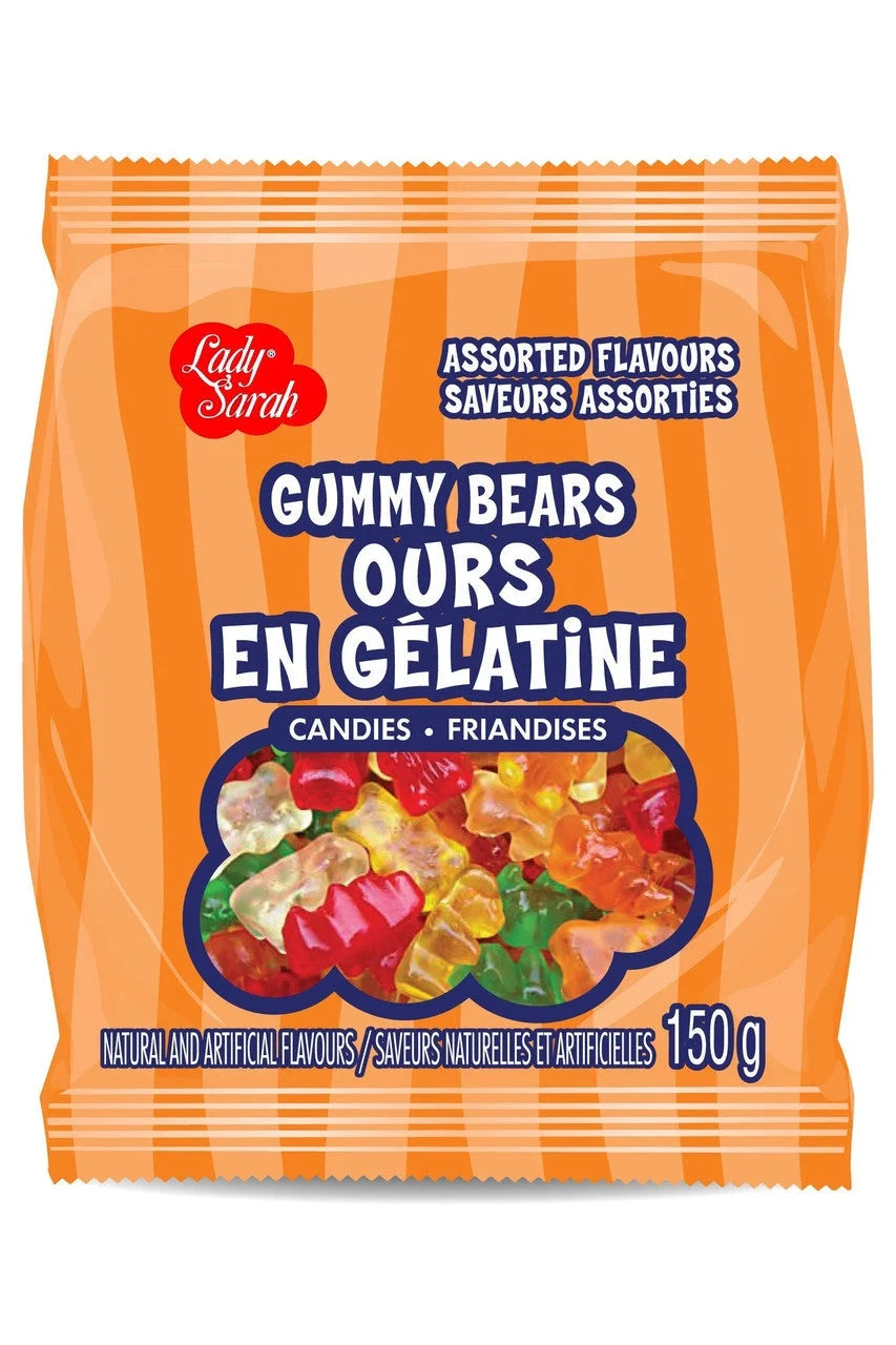 Assorted Flavours Gummy Bears 150g Q50828