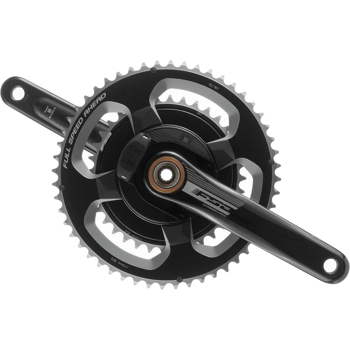 Alloy Crankset 39/53t 172.5mm M336