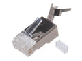 Cat6 and Cat6a Shielded RJ45 Connector Modular Plug -100 Pcs K534417