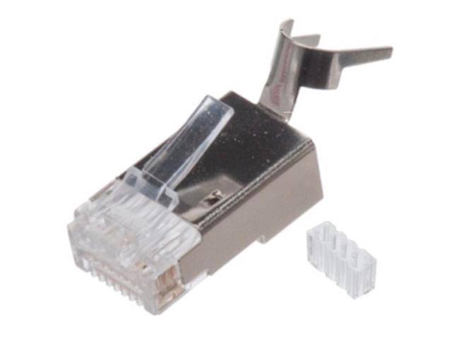 Cat6 and Cat6a Shielded RJ45 Connector Modular Plug -100 Pcs K534417