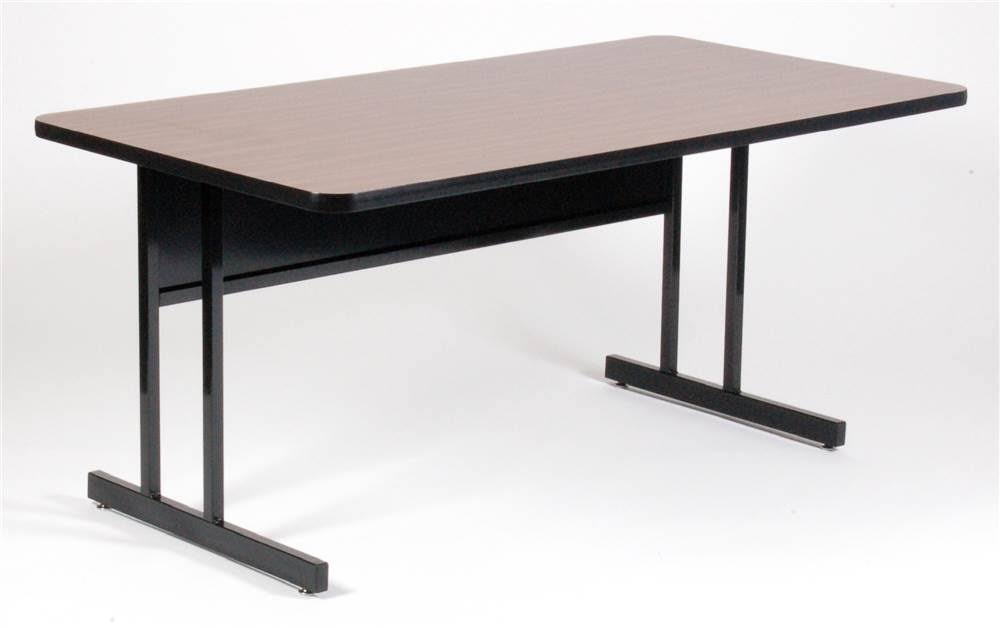 Red High Pressure Top Computer Keyboard Height Work Station 26 inch U107719