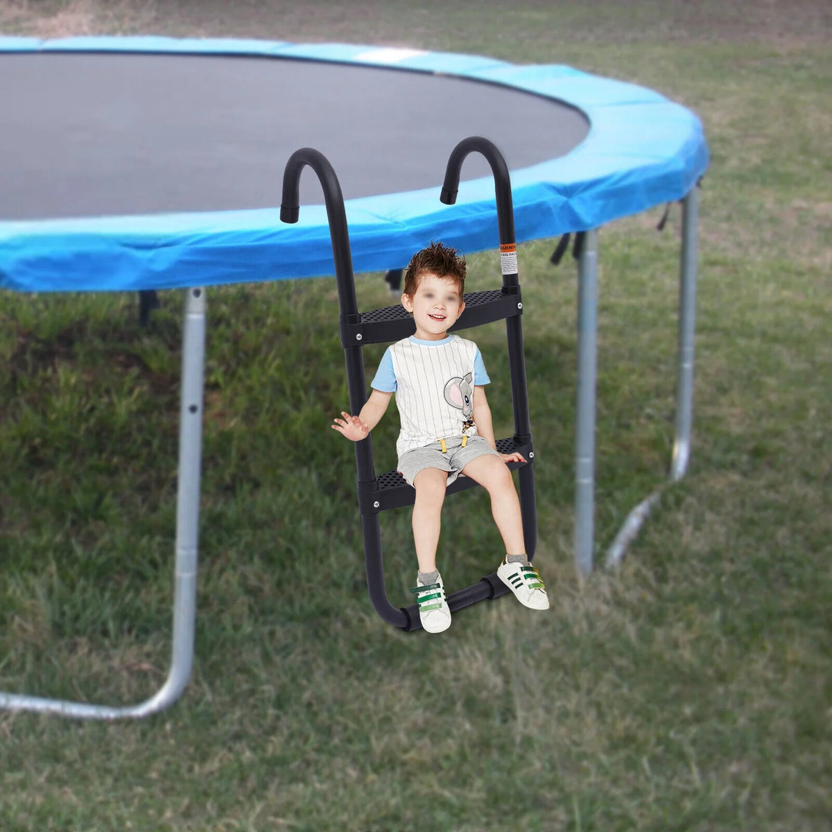 Steel Trampoline Ladder J745