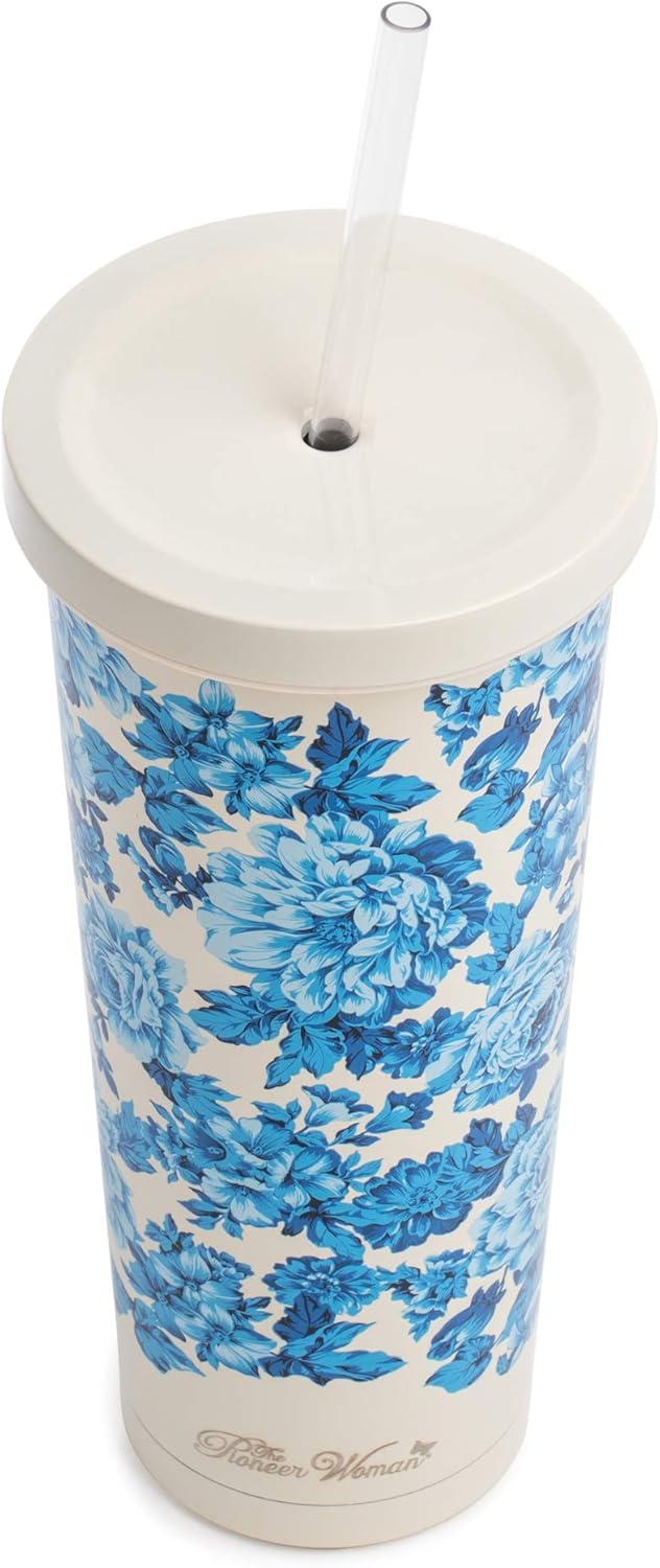 24 Oz Double Wall Vacuum Insulated Stainless Steel Tumbler Set R8926