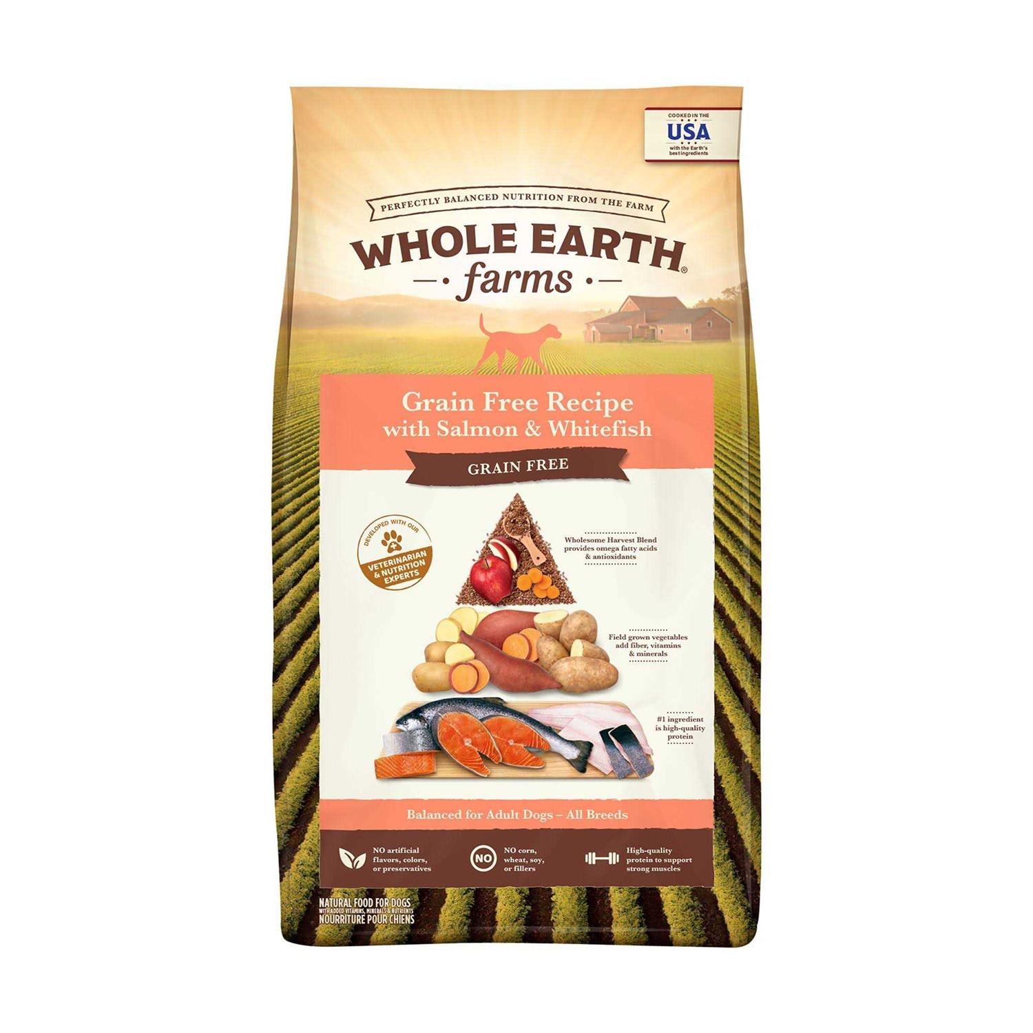 Grain Free Dry Dog Food Salmon & Whitefish Recipe P83585
