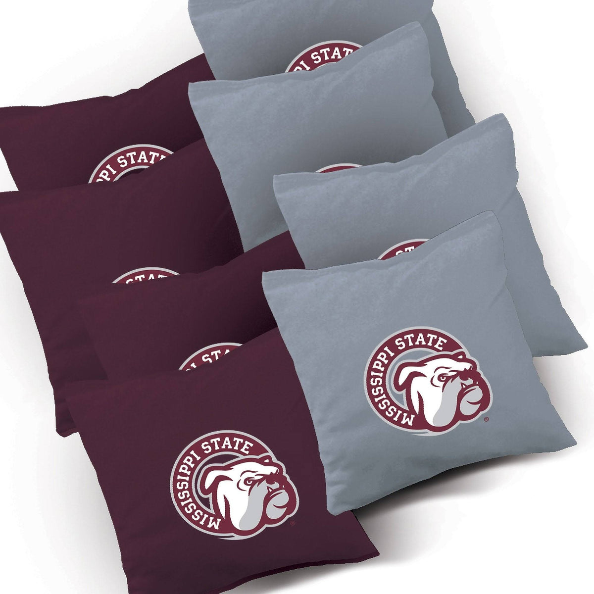 Cornhole Set with 8 Team Logo Bags and 2x4 Boards O985