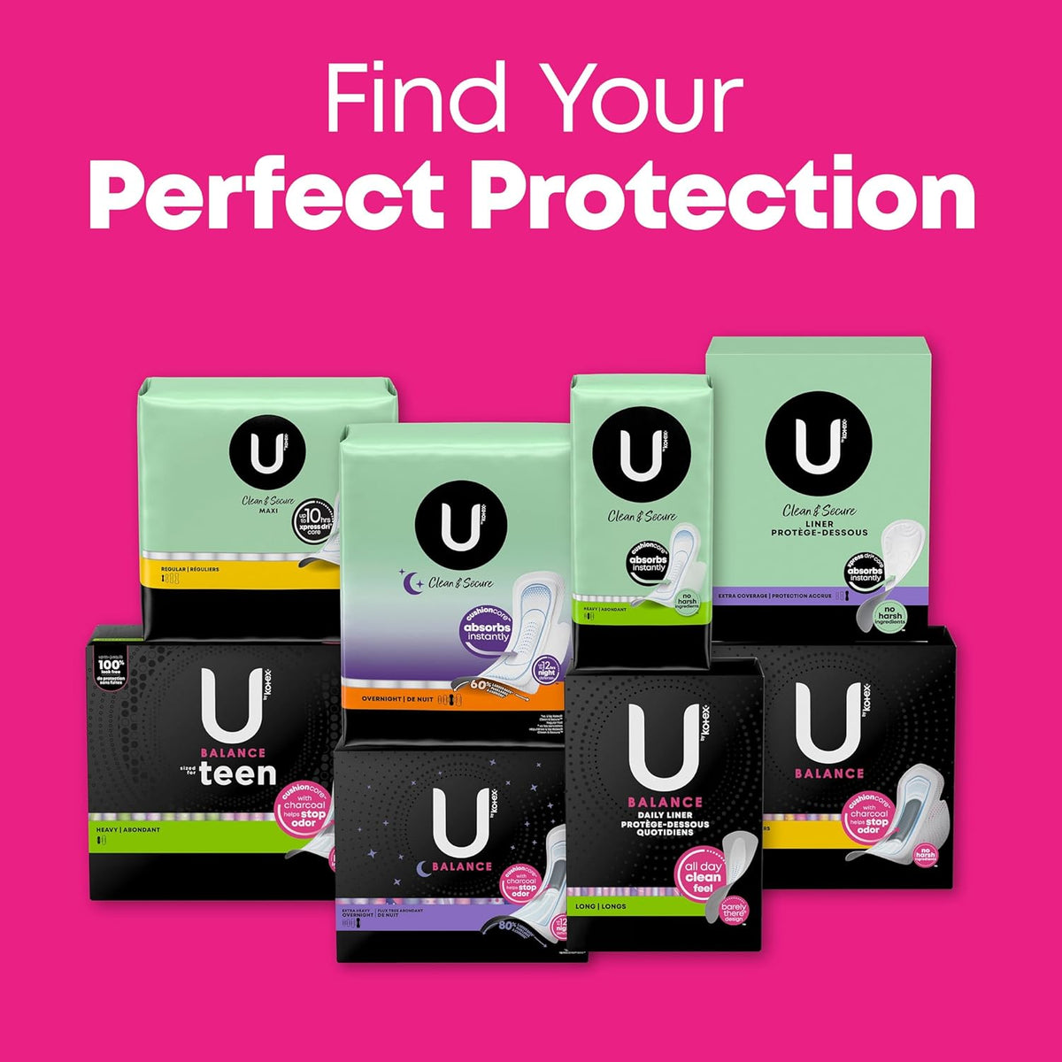 Ultra Thin Pads with Wings, Heavy Absorbency, 46 Count P389