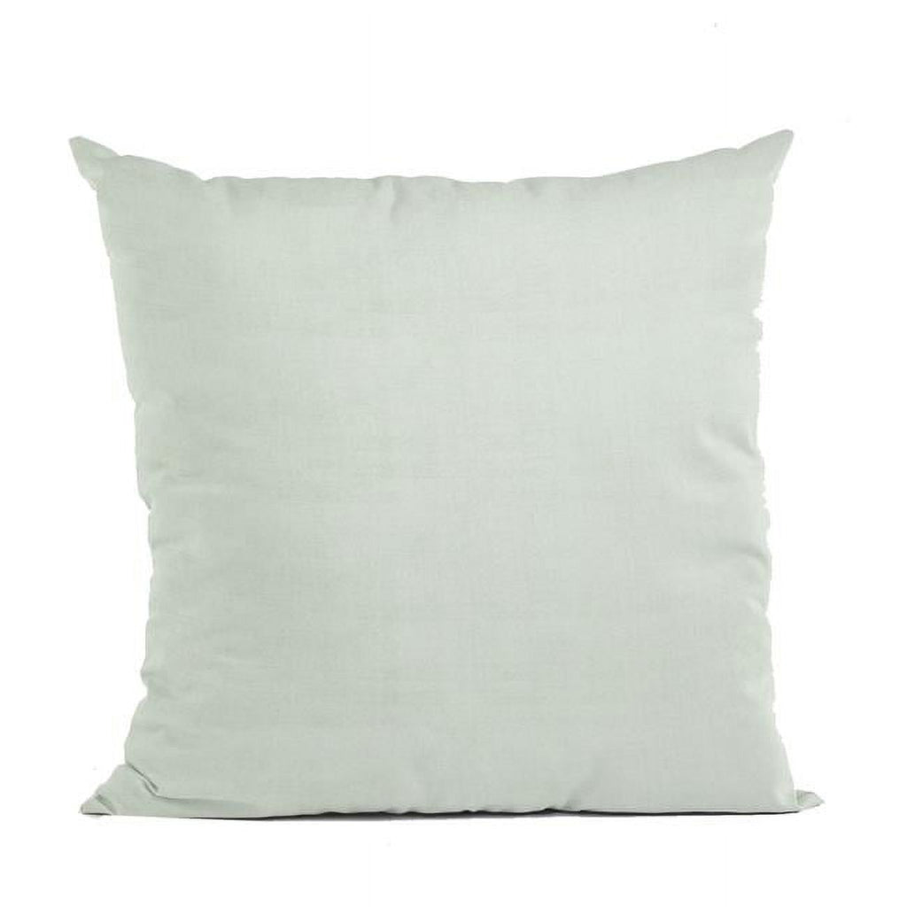 Baby Blue Solid Shiny Velvet Throw Pillow 12 x 20 in. Q308