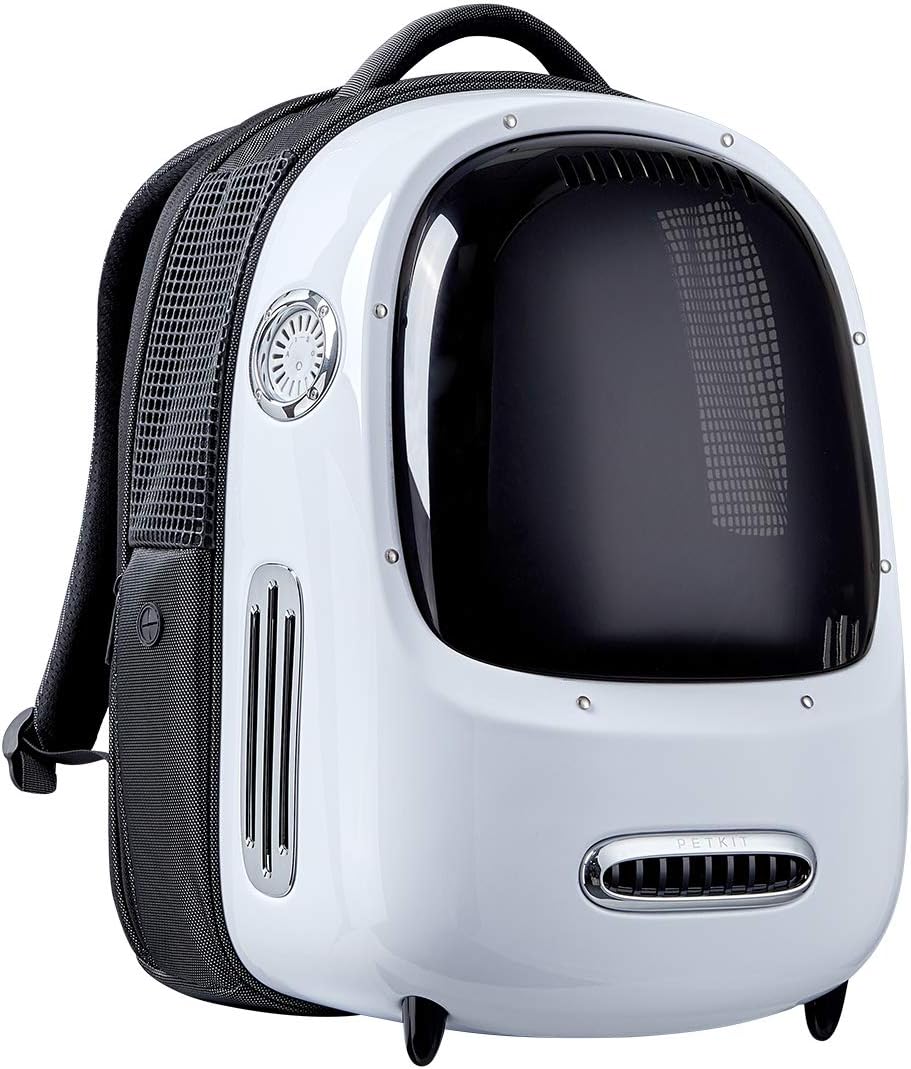 Ventilated Pet Backpack Carrier with Inbuilt Fan & Light V421