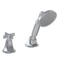 Polished Nickel Deck Mounted Handshower and Diverter Set C55398