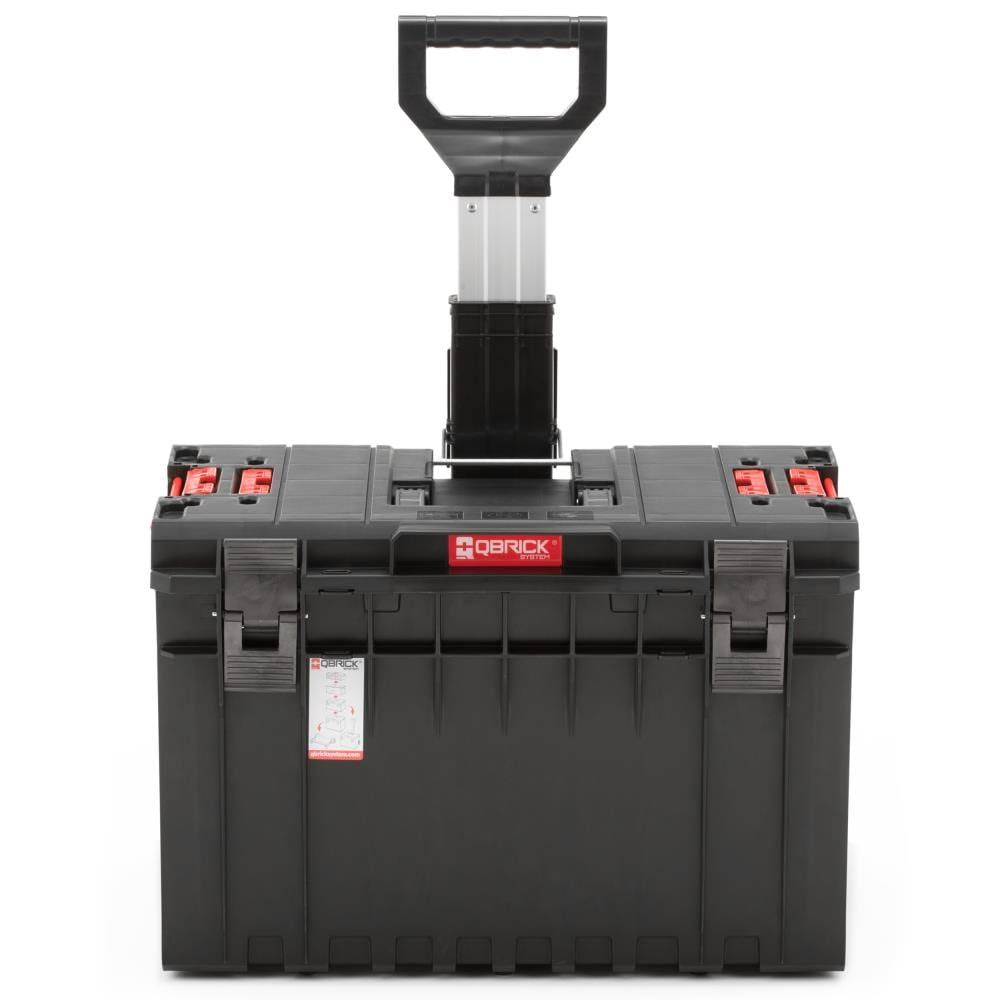 Black Plastic Wheels Lockable Tool Box Cart T404