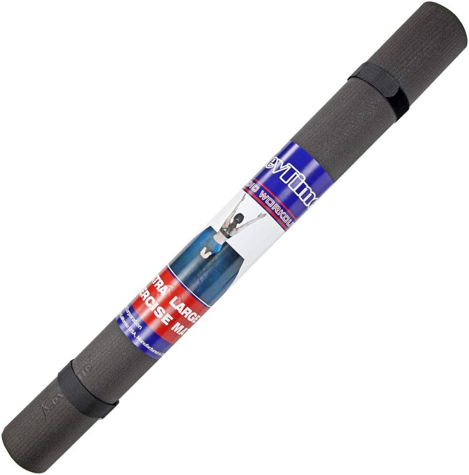 Black High Density Exercise Mat 6 x 4 ft S494