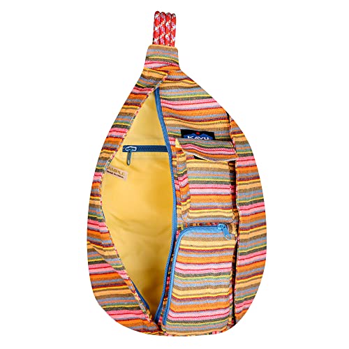 Interwoven Rope Sling Crossbody Backpack J871