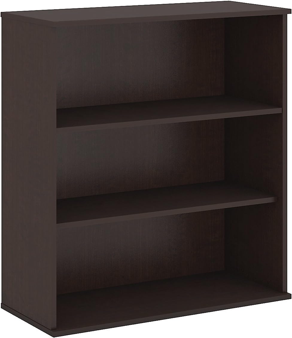 Mocha Cherry 3 Shelf Bookcase F21253