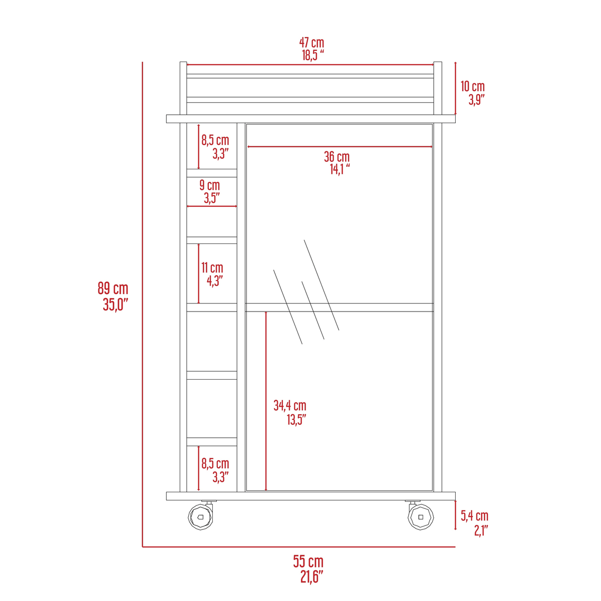 Bar Cart U307