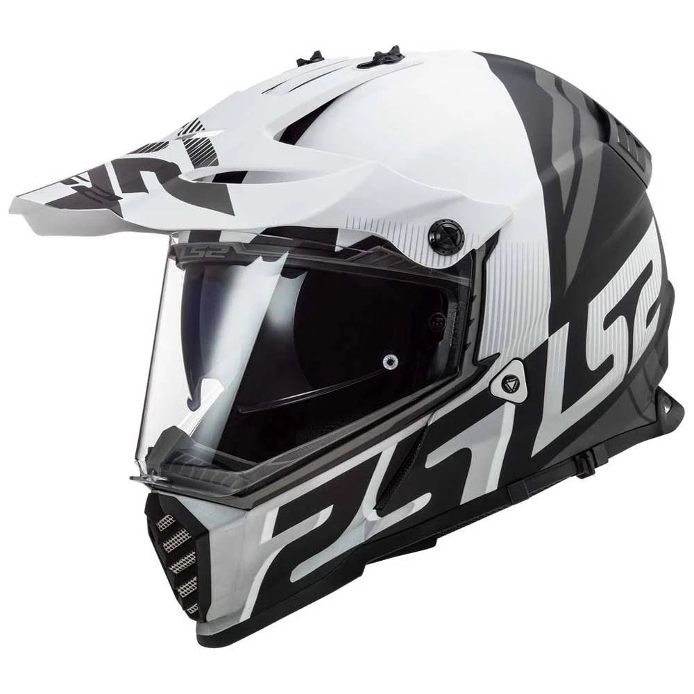 Matt White / Black Helmet Size XL G88477