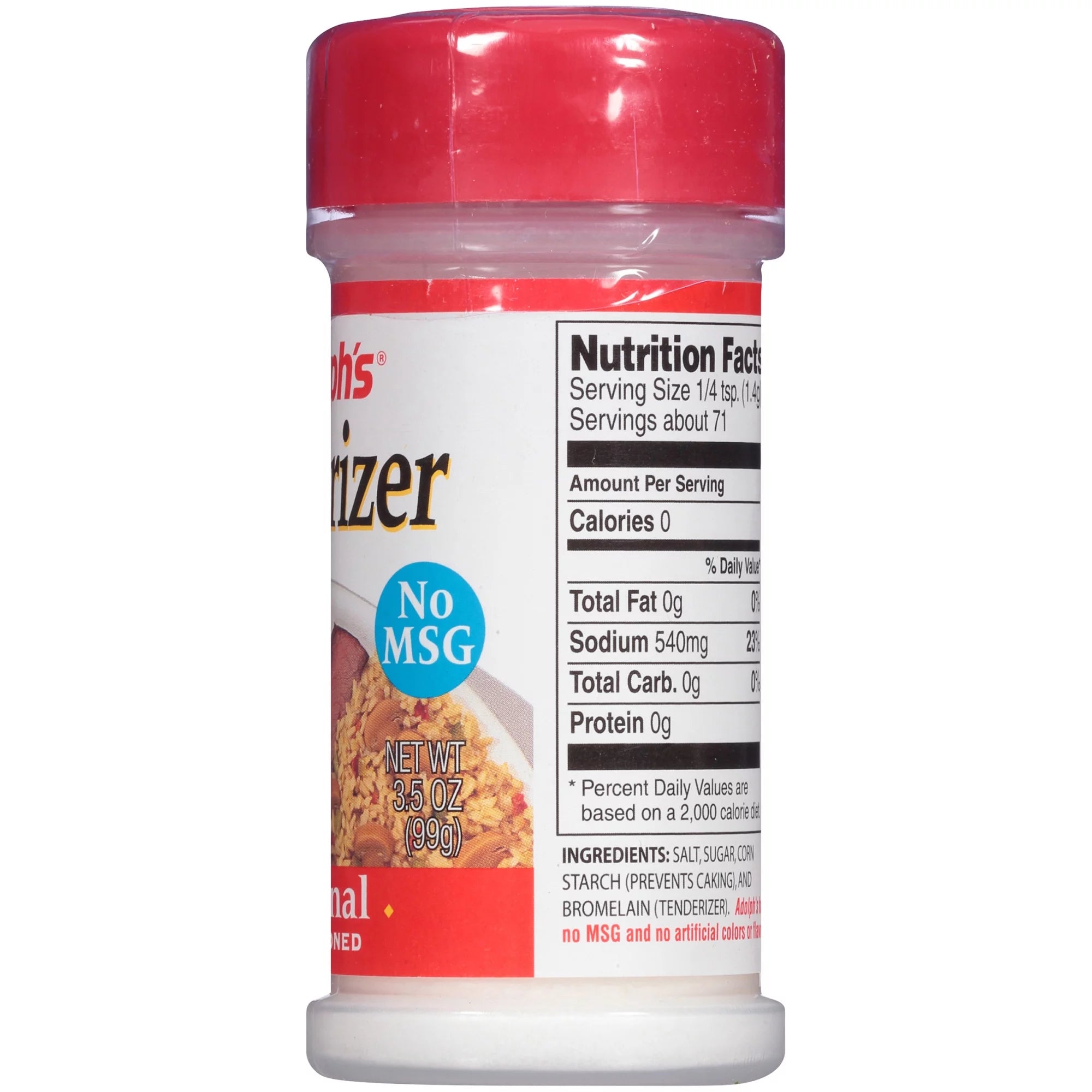 (4 pack) Unseasoned Tenderizer, 3.5 oz Mixed Spices & Seasonings T185728
