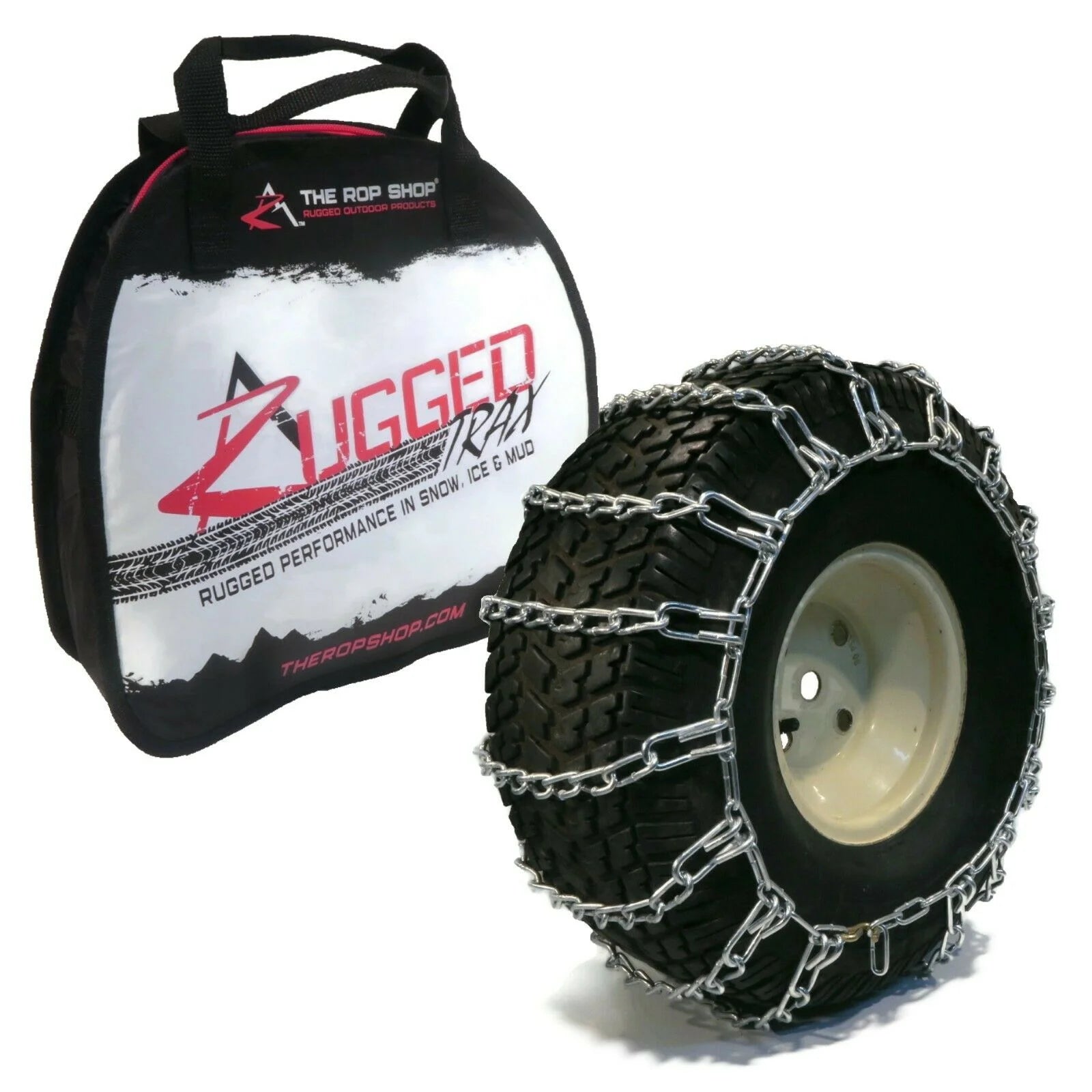 Pair of 2 Link Tire Chains 15x5x6 V626
