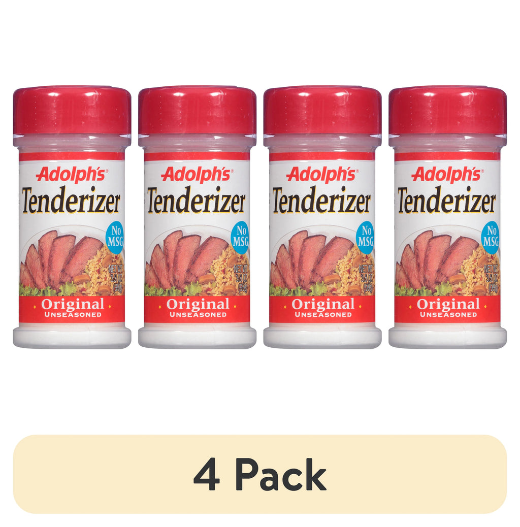 (4 pack) Unseasoned Tenderizer, 3.5 oz Mixed Spices & Seasonings T185728