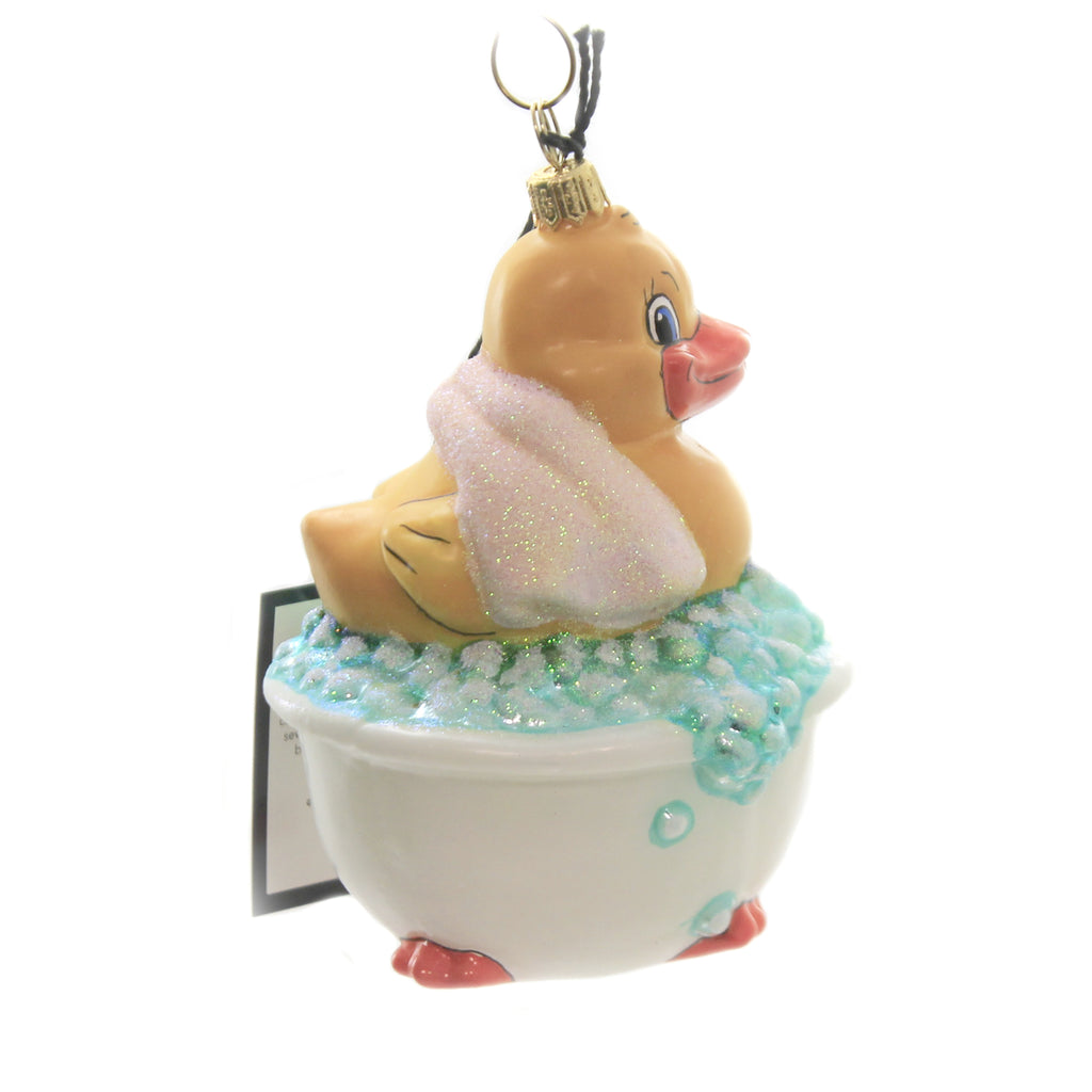 Pink Rubber Ducky Ornament A86186