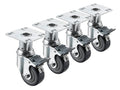 Heavy Duty Adjustable Height Plate Caster P296193