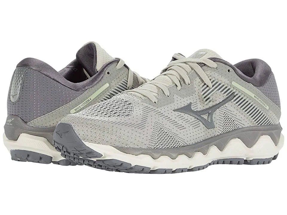 Men's Wave Horizon 4 Running Shoe, Pelican-Steel Grey, Size 15 U6318