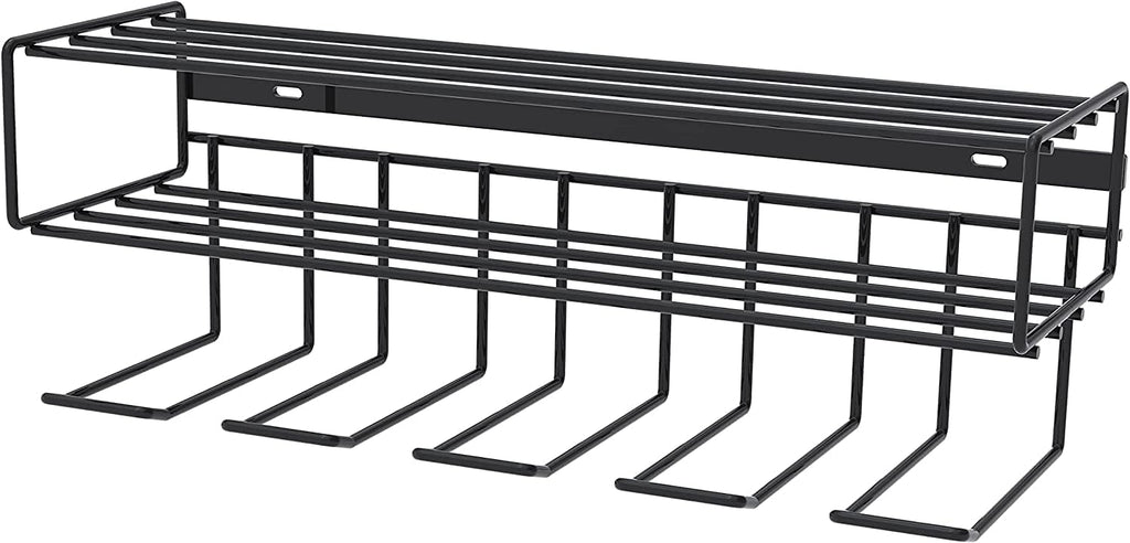 Heavy Duty Floating Tool Shelf 4-Pack Wall Mounted Steel Storage Rack W2023