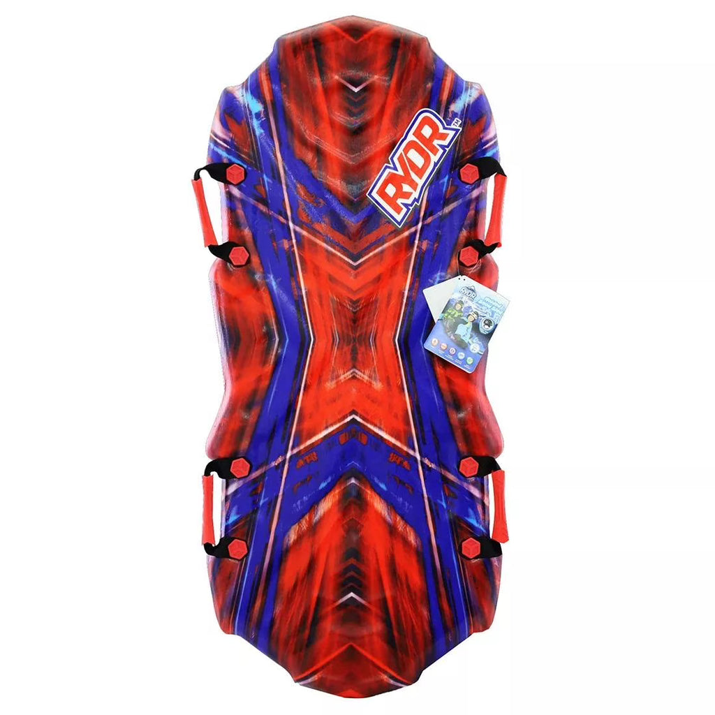 Red/Blue Molded Snow Sled X4512