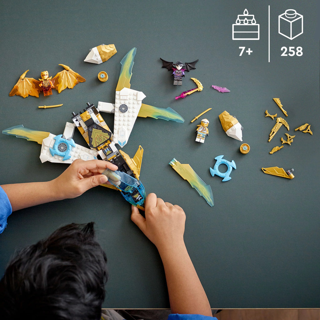 Zane's Golden Dragon Jet Toy Plane Set H60720