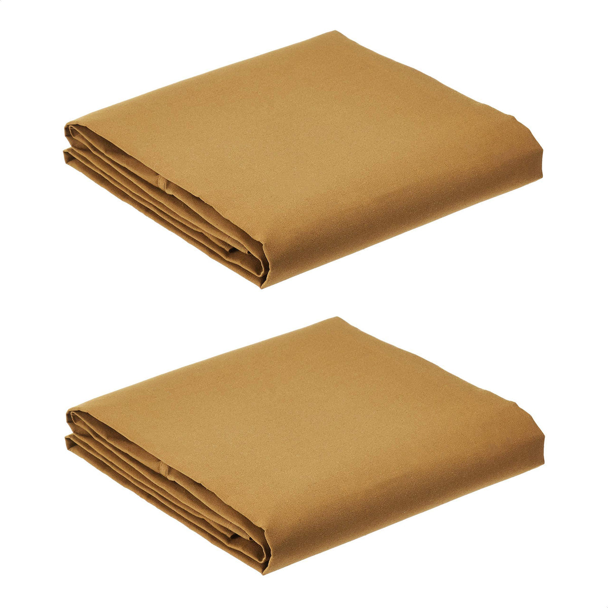 Tan 10 x 12 ft Canvas Tarp 2-Pack B833944