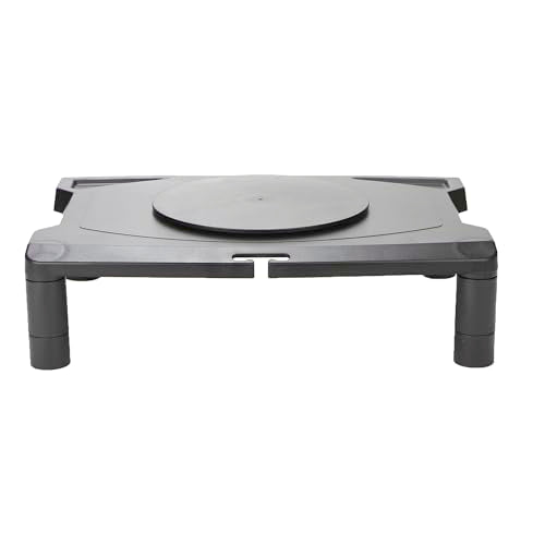 Black Height Adjustable Monitor Stand H3874